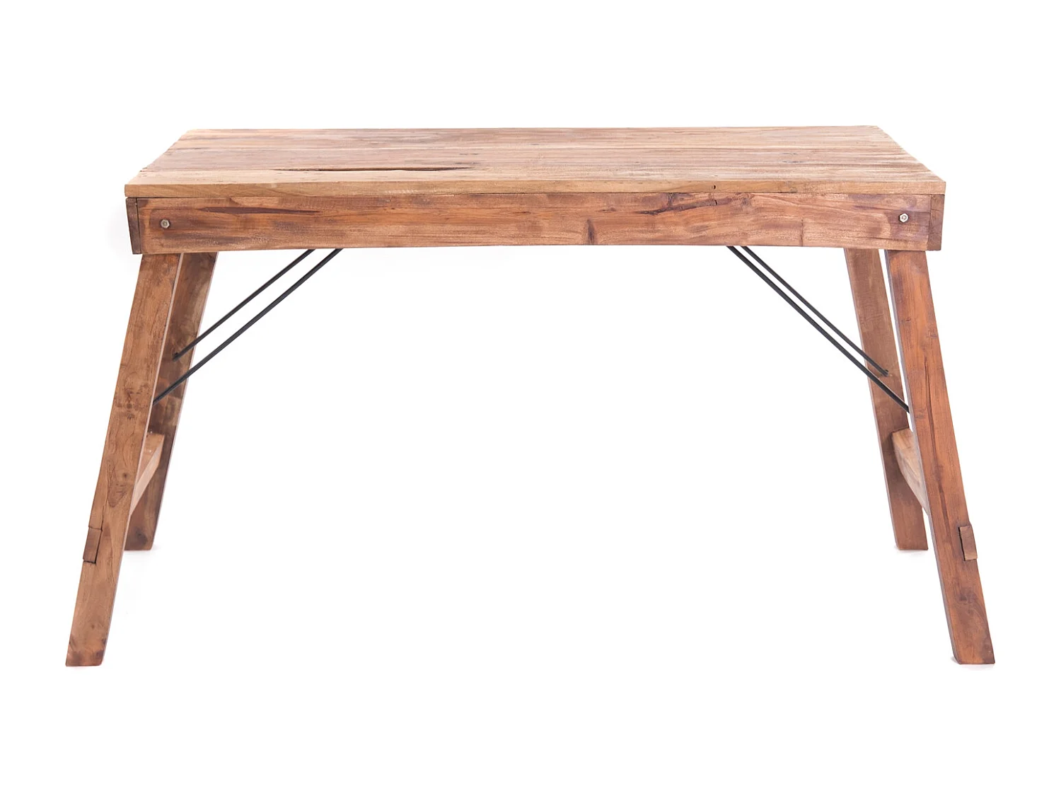 KLAPPTISCH Lupinus Mahagoni Massivholz naturfarben