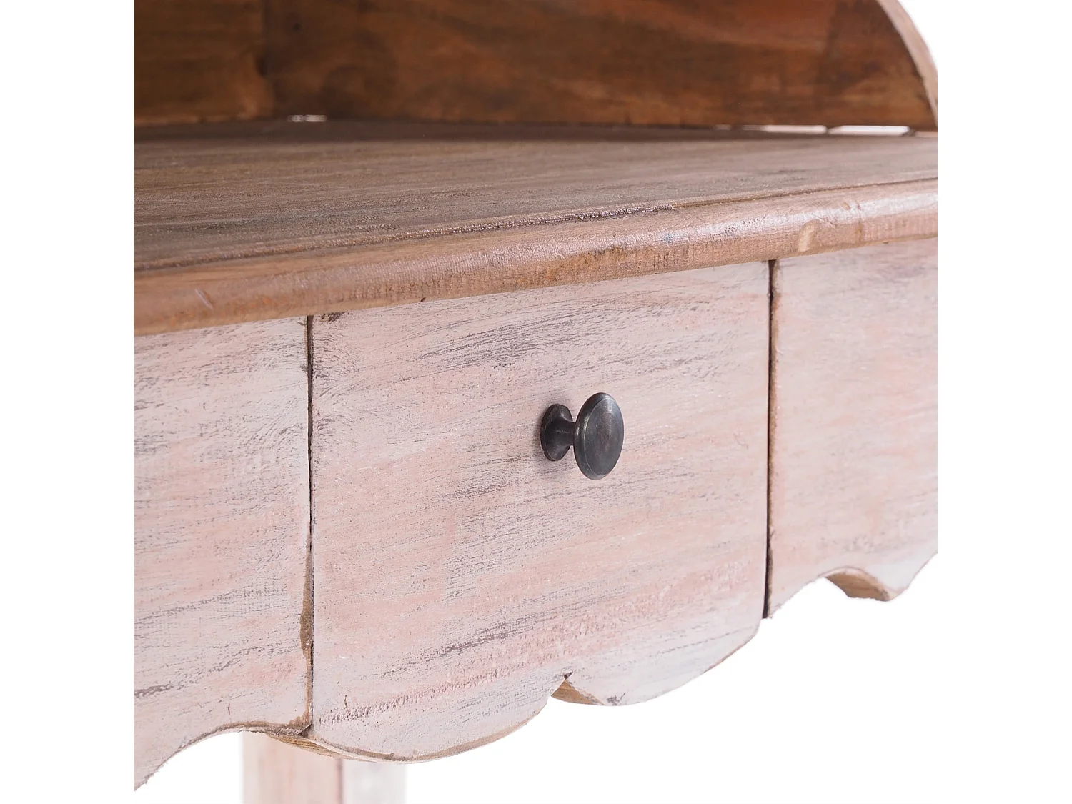 SECRÉTAIRE Napoléon Bois massif en acajou, avec tiroir 05 weiß-natur