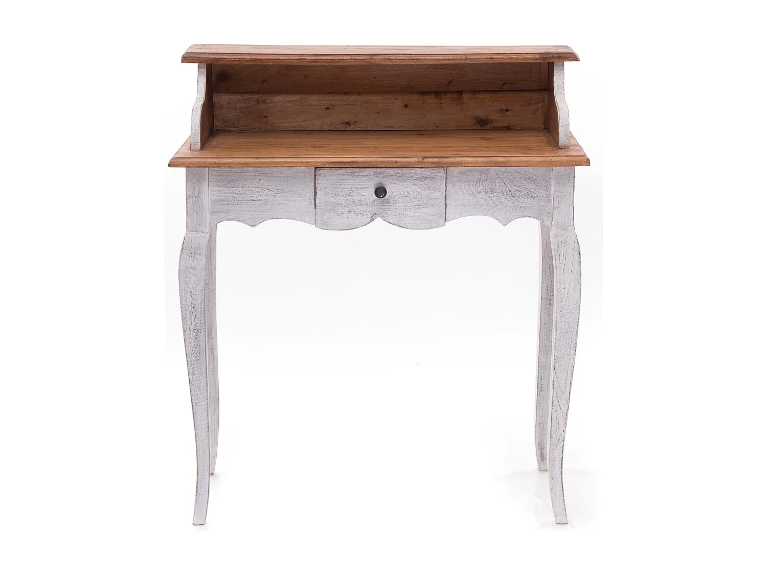 SECRÉTAIRE Napoléon Bois massif en acajou, avec tiroir 05 weiß-natur