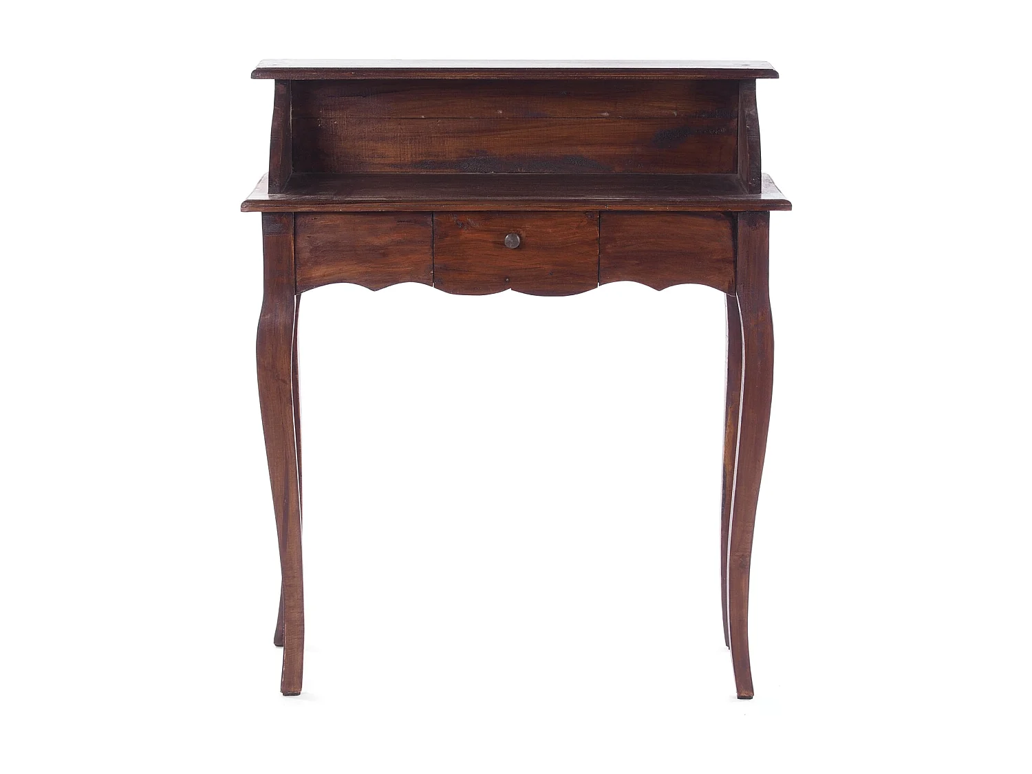 SECRÉTAIRE Napoléon Bois massif en acajou, avec tiroir 03 dunkelbraun