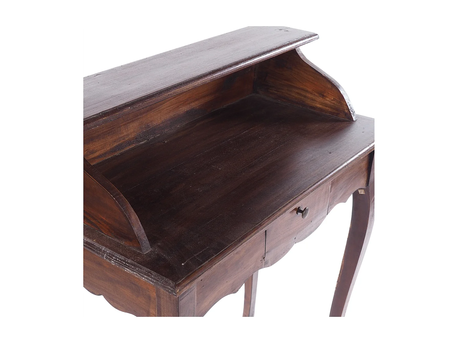 SECRÉTAIRE Napoléon Bois massif en acajou, avec tiroir 03 dunkelbraun