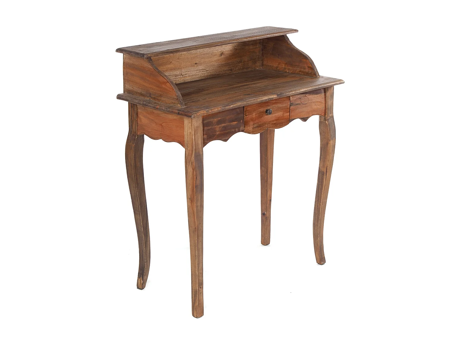 SECRÉTAIRE Napoléon Bois massif en acajou, avec tiroir 02 hellbraun