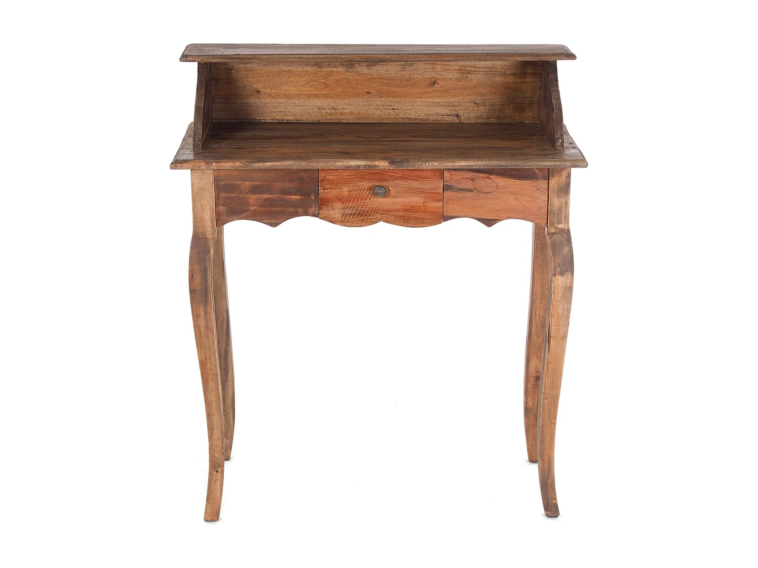 SECRÉTAIRE Napoléon Bois massif en acajou, avec tiroir 02 hellbraun