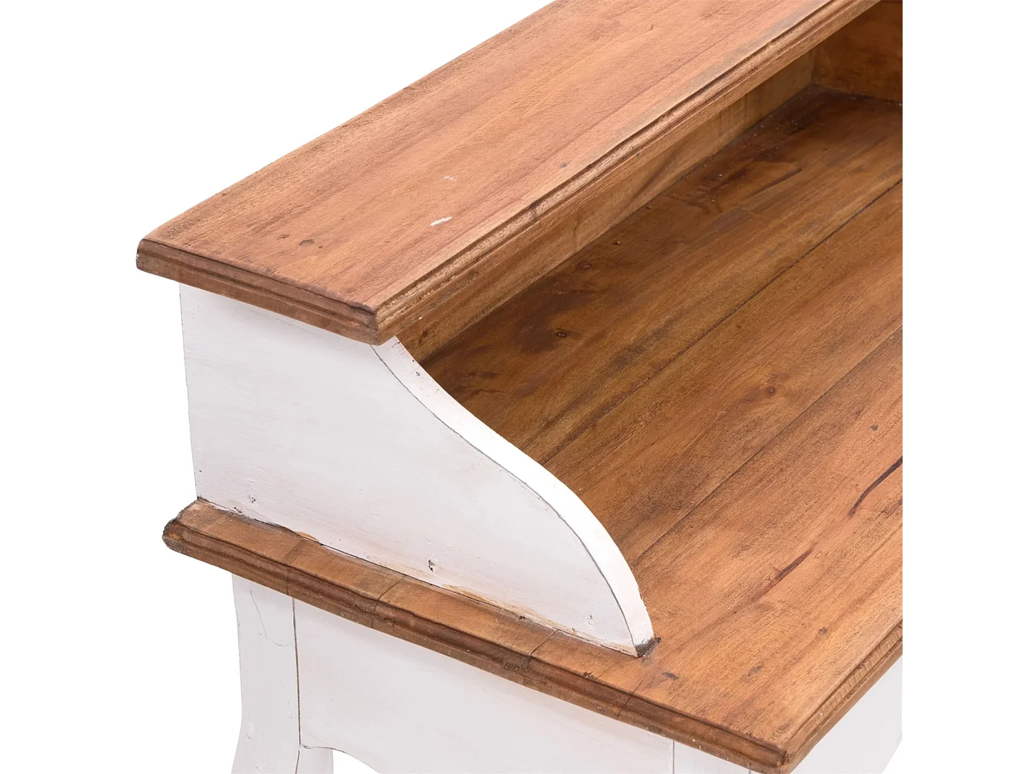 SECRÉTAIRE Napoléon Bois massif en acajou, avec tiroir 06 weiß-landhaus