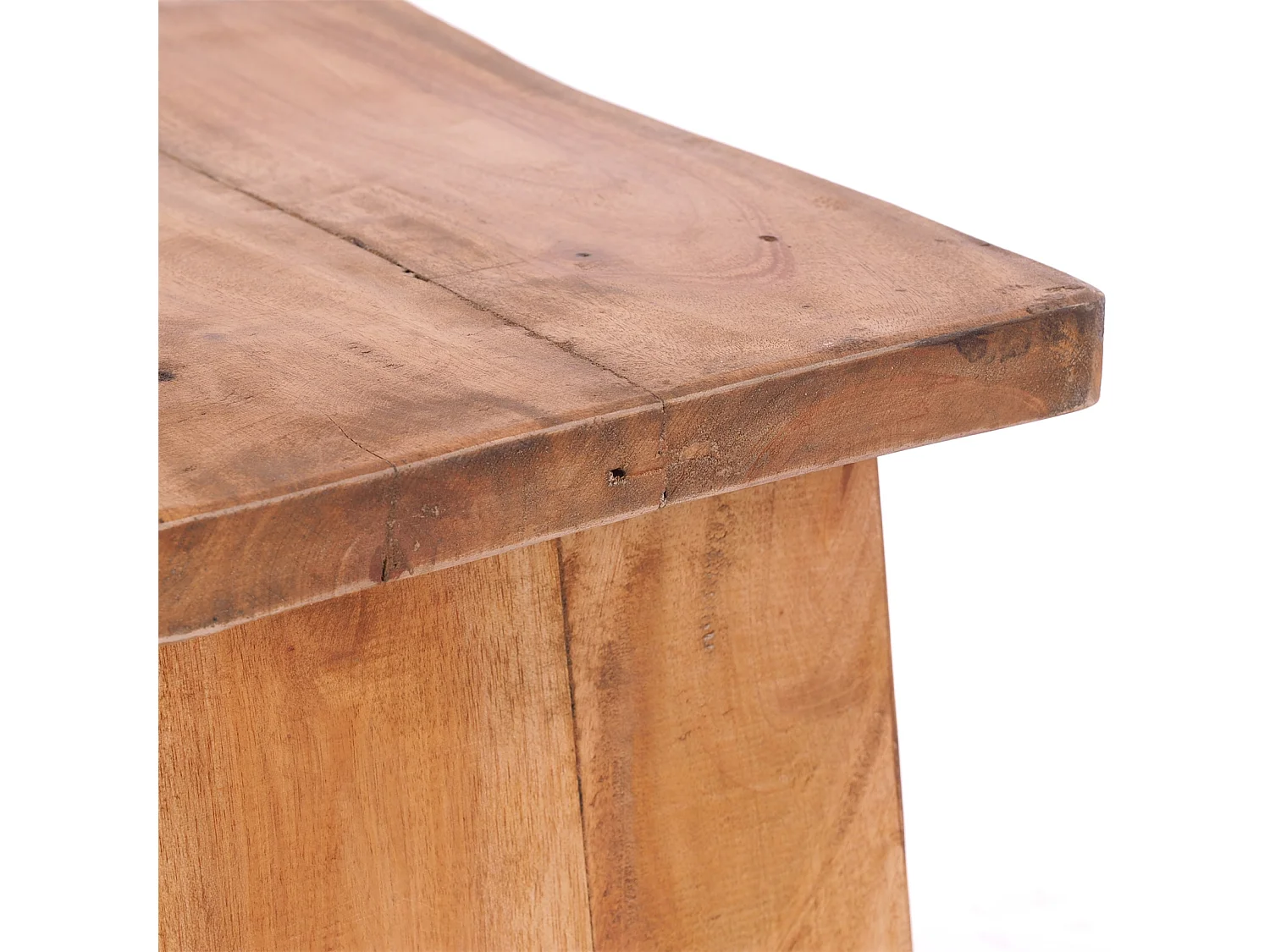 TABOURET SCHEMEL 40 Bois massif en acajou 08 honigfarben gewachst