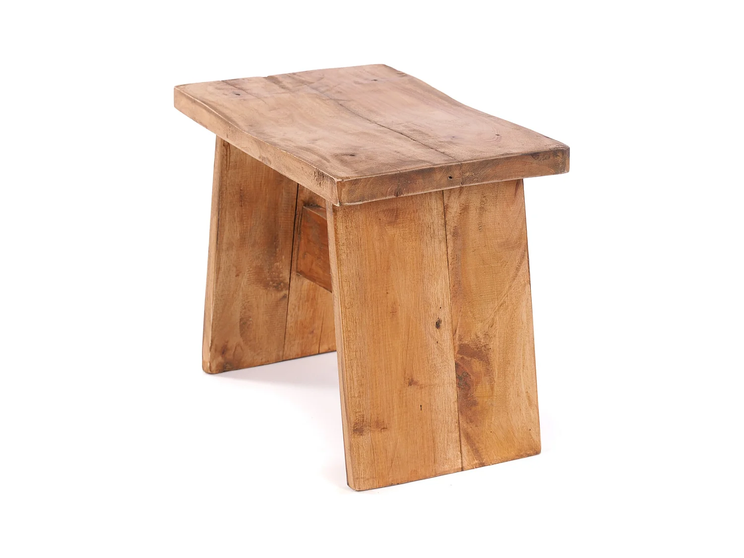 TABOURET SCHEMEL 40 Bois massif en acajou 08 honigfarben gewachst