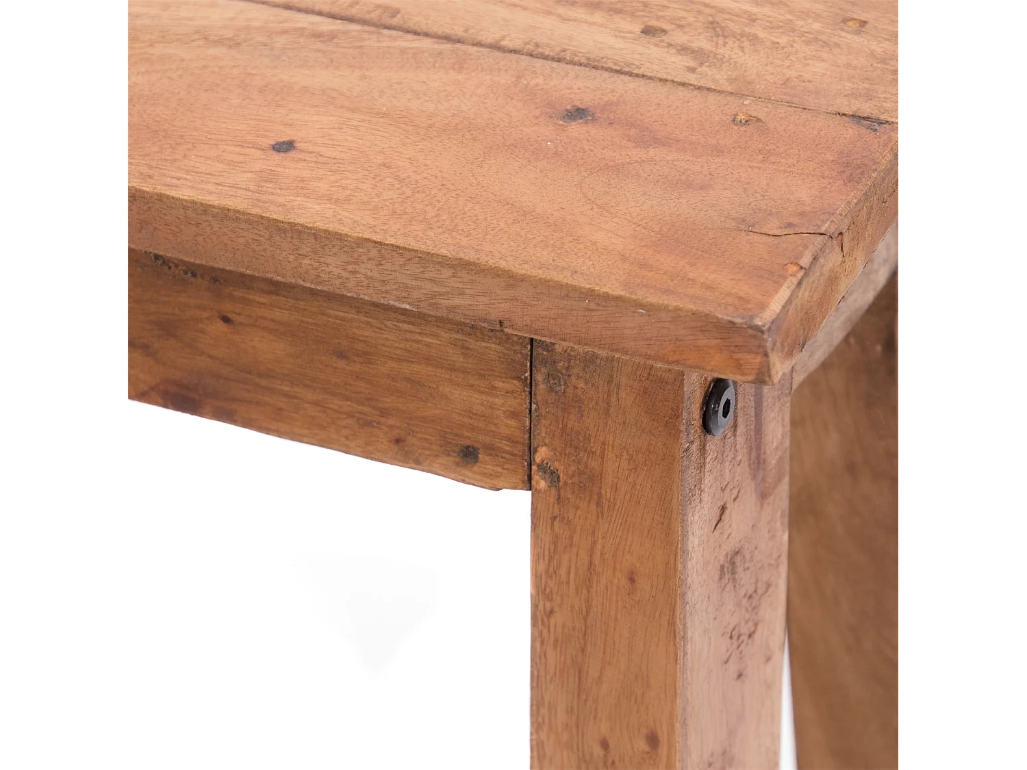 ÉCHELLE À PLANTES Ficus Bois massif de mahogany, 2 niveaux couleurs naturelles