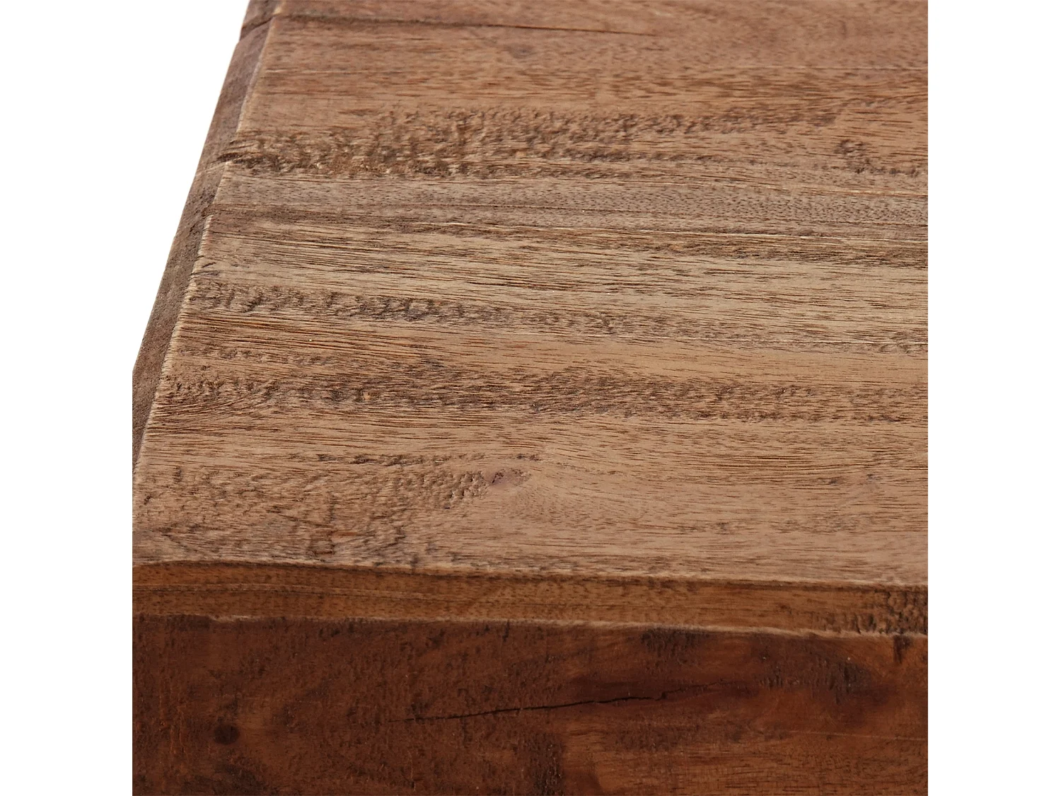 TABOURET Rustique Bois massif couleurs naturelles