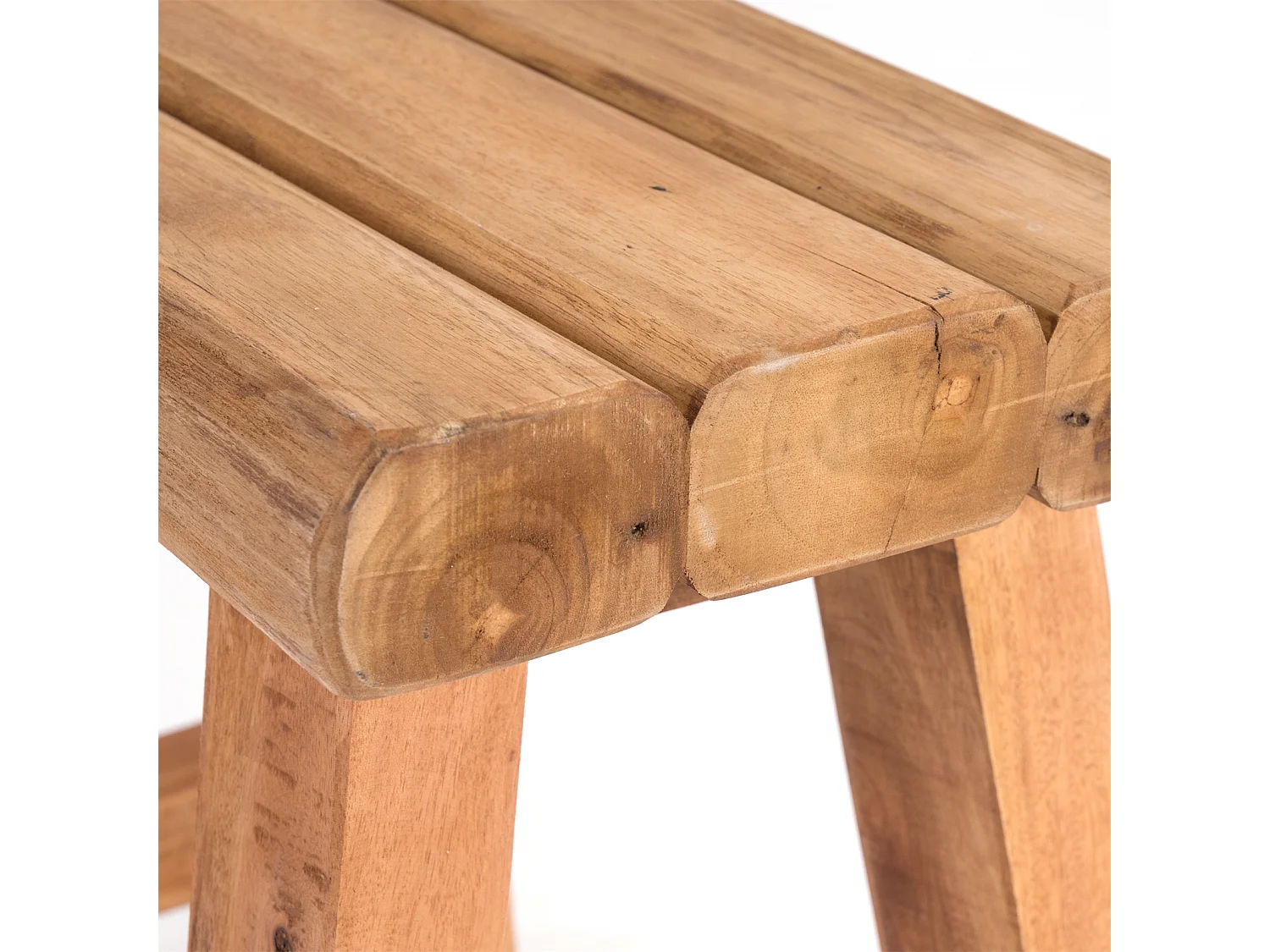 TABOURET Rustique Teck massif 08 honigfarben gewachst