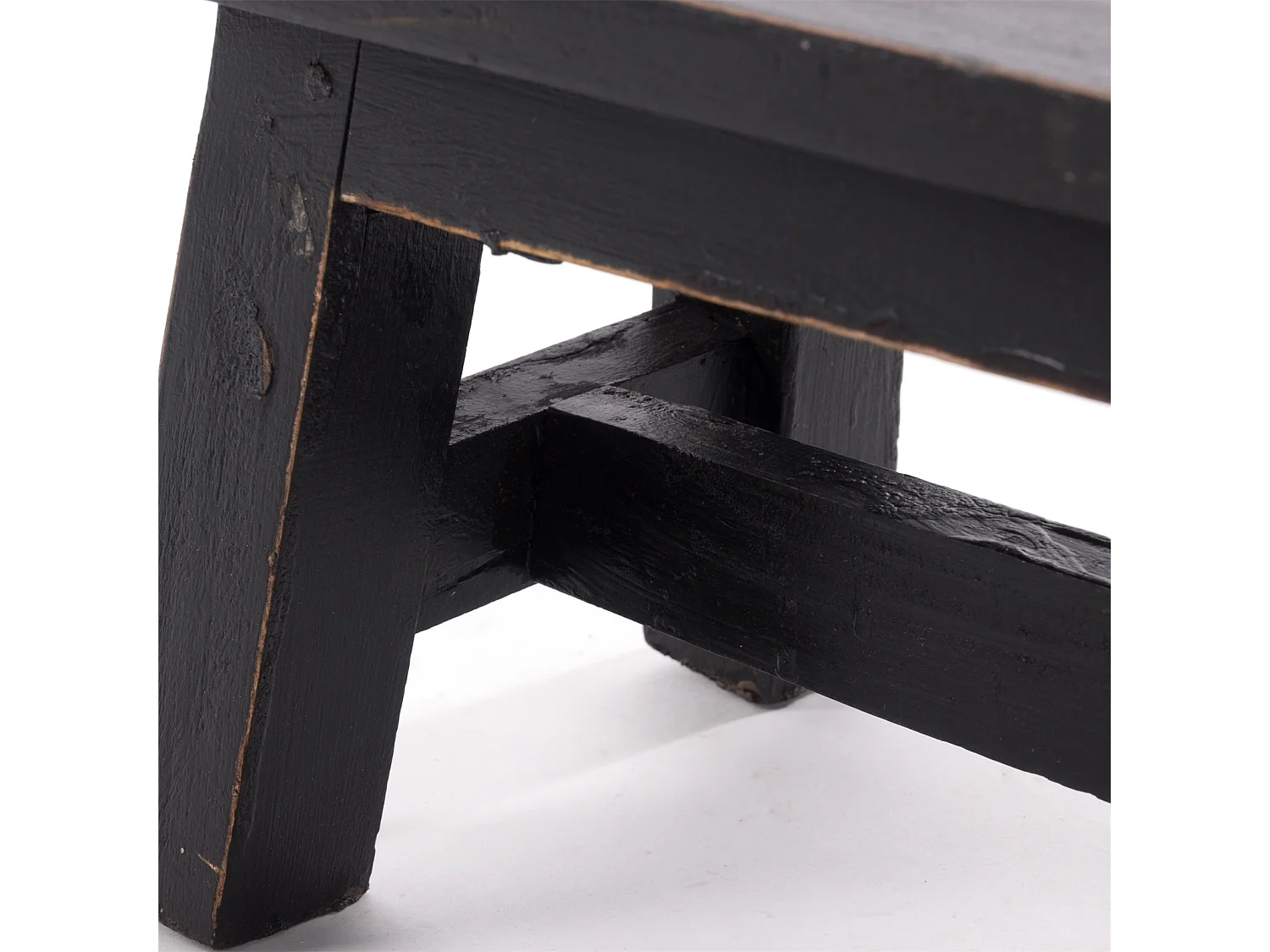 PORTE-FLEURS Monte Bois massif en acajou 09 voodoo - schwarz