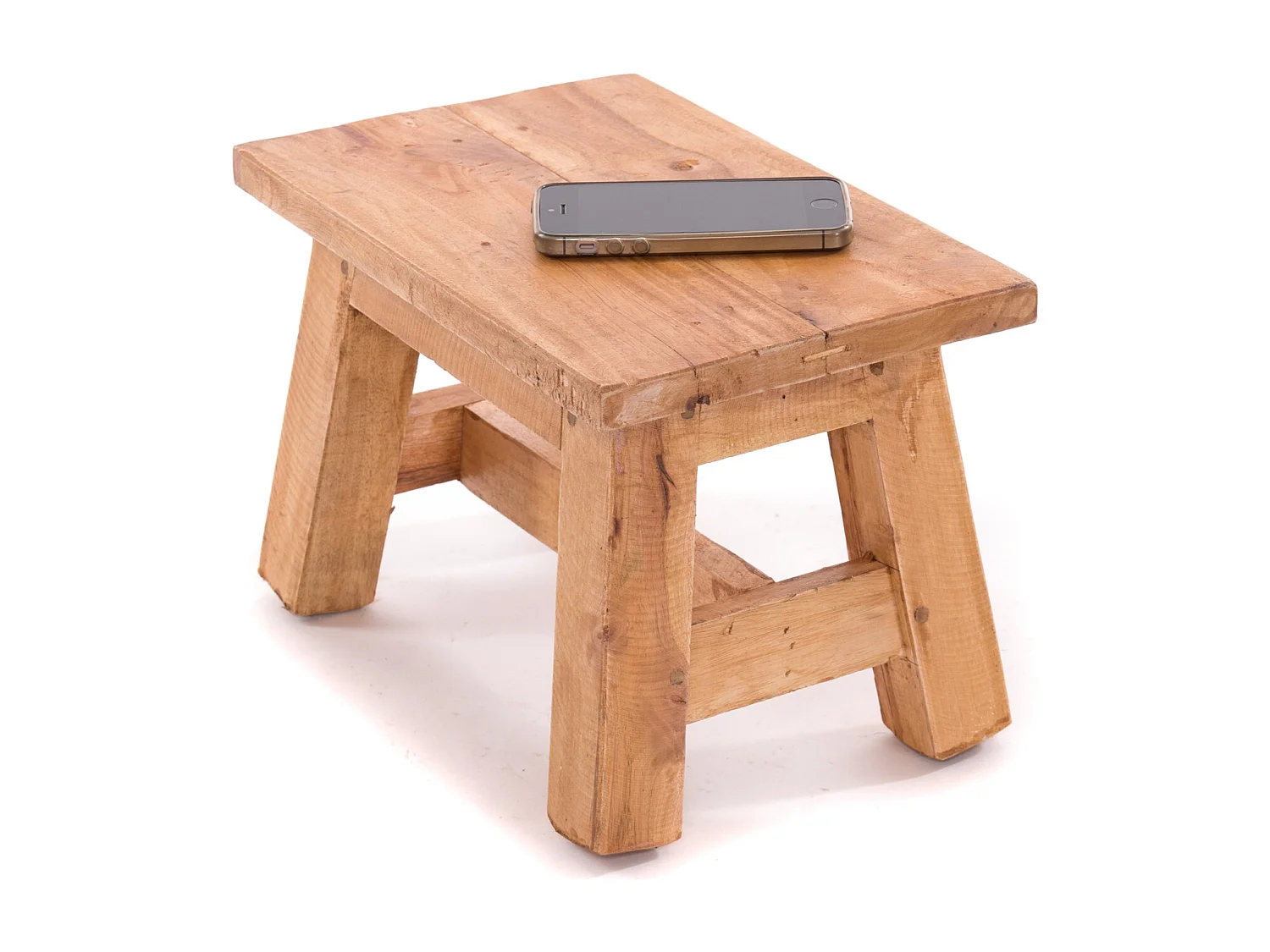 PORTE-FLEURS Monte Bois massif en acajou 08 honigfarben gewachst