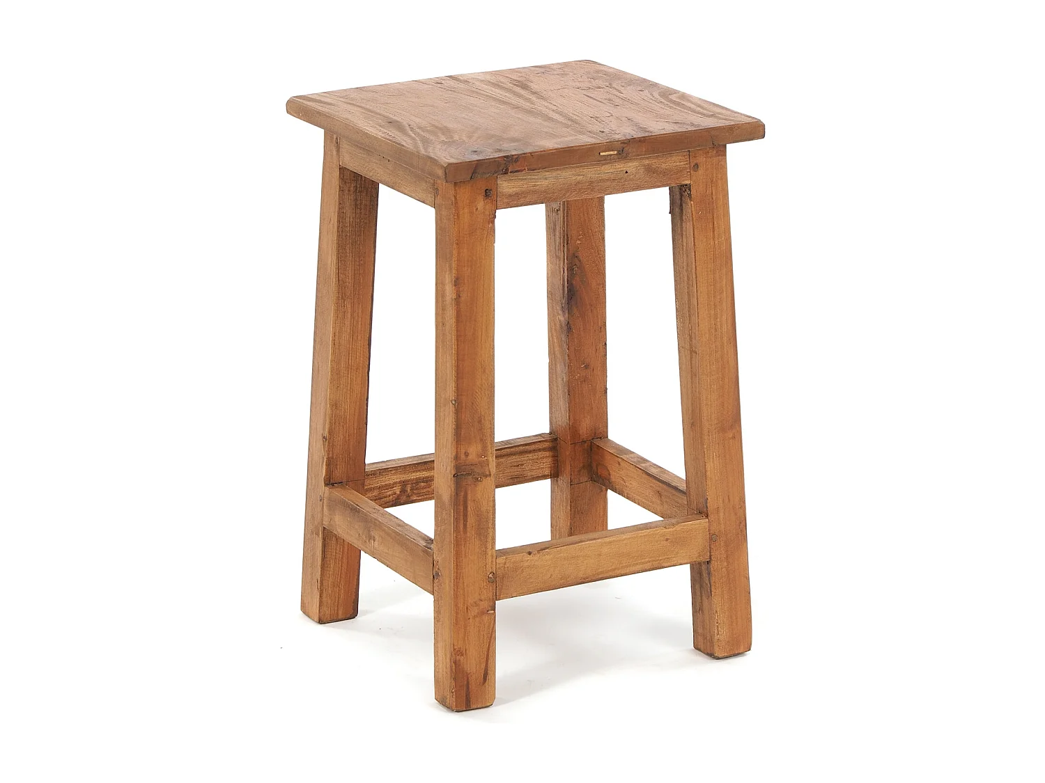 TABOURET MADERO bois de recyclage 08 honigfarben gewachst