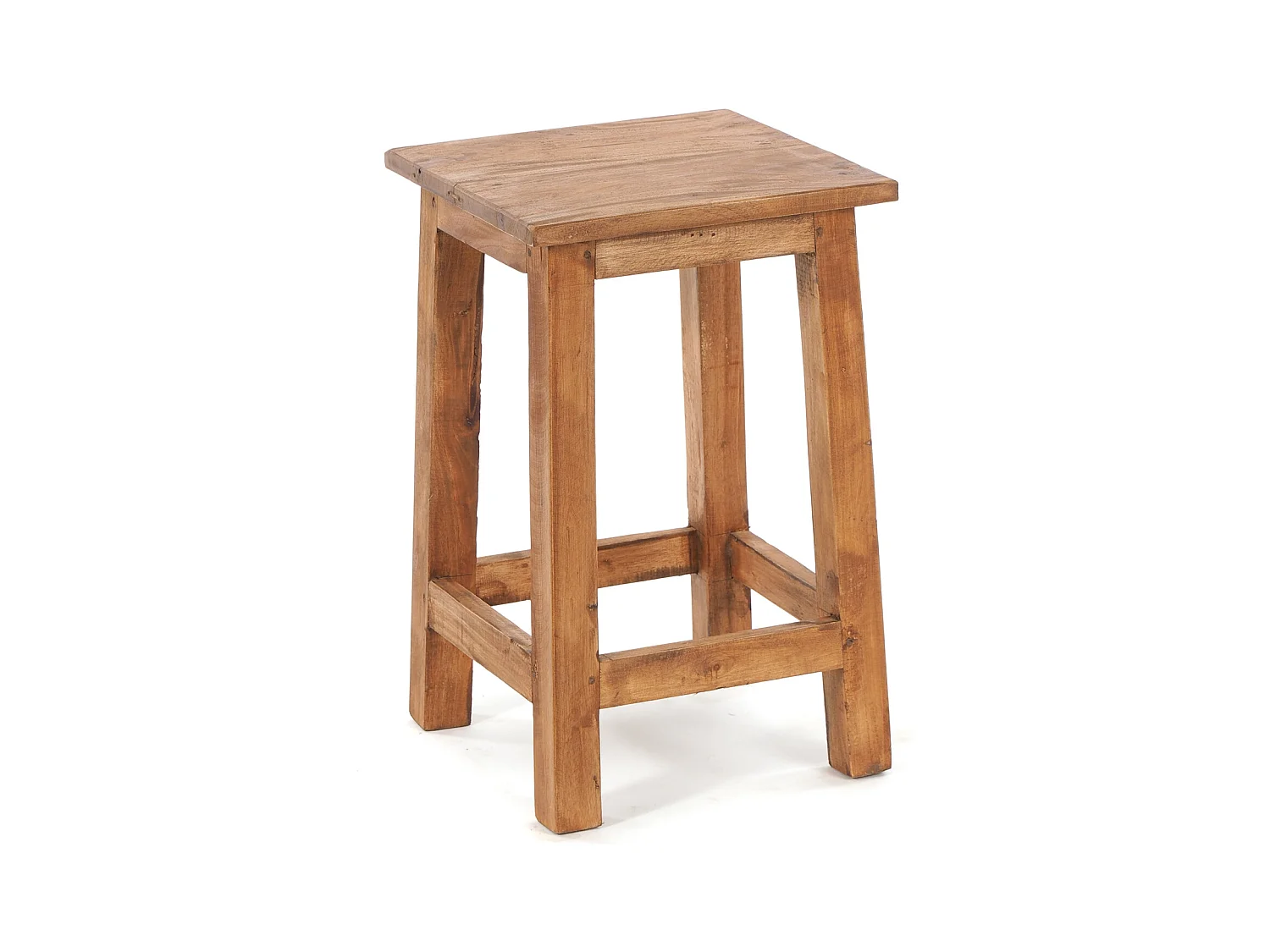 TABOURET MADERO bois de recyclage 08 honigfarben gewachst