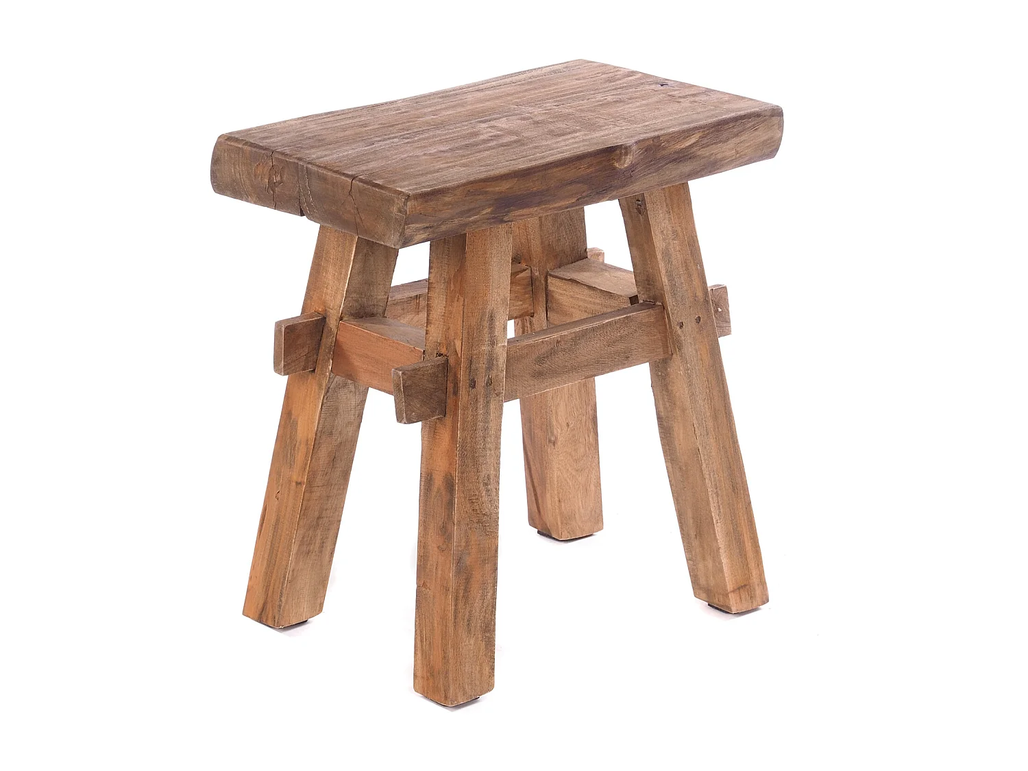 TABOURET VINTAGE 40 Bois massif 01 natur-vintage