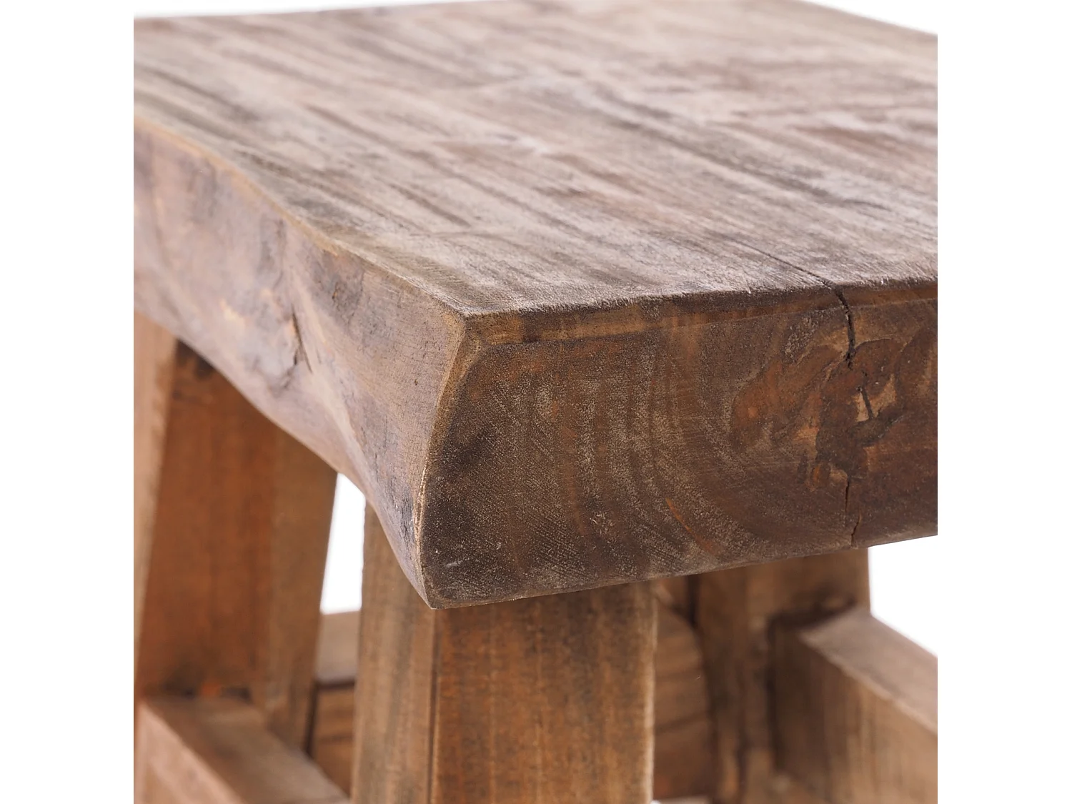 TABOURET VINTAGE 40 Bois massif 01 natur-vintage