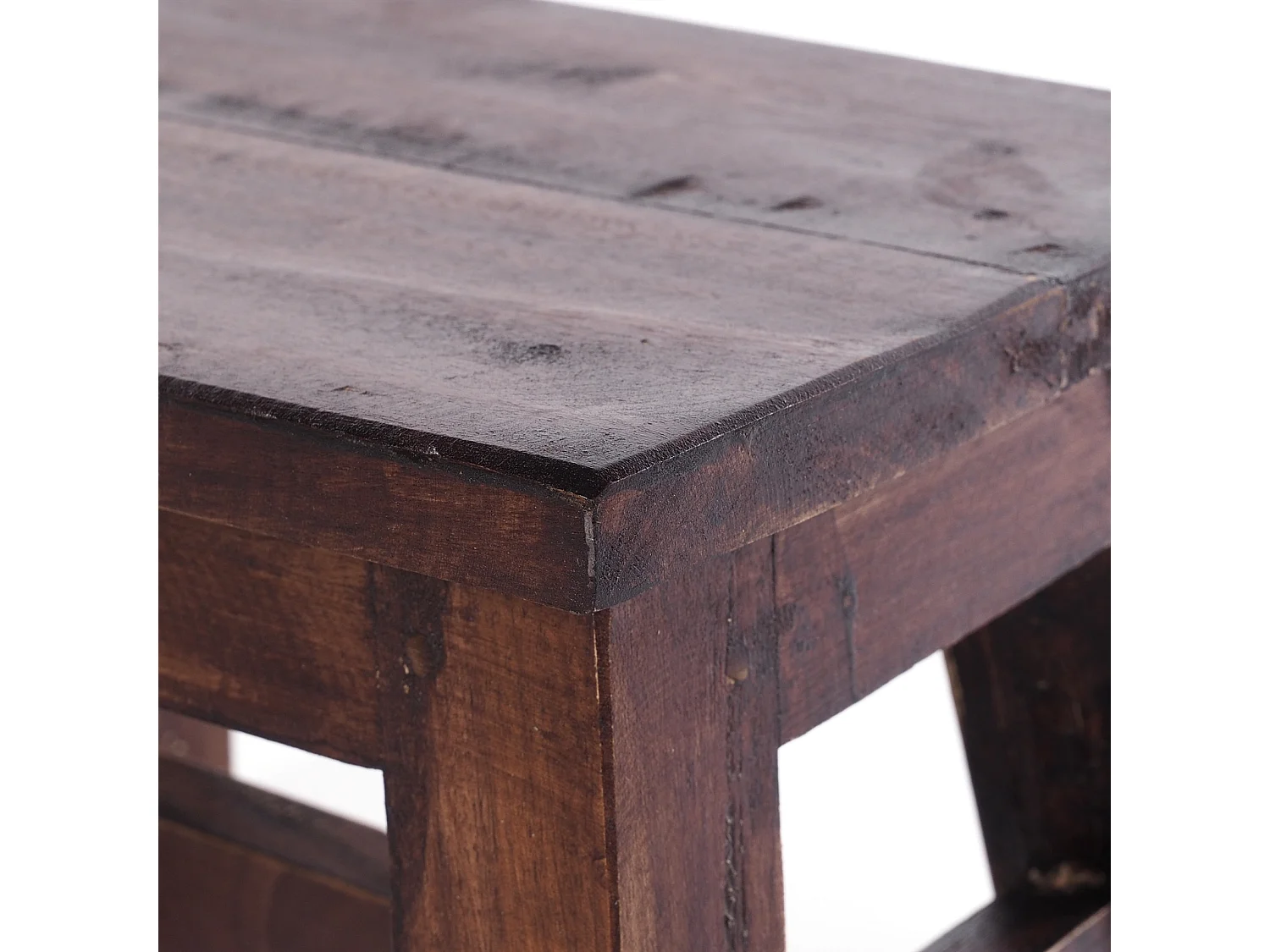 PORTE-FLEURS Monte Bois massif en acajou 03 dunkelbraun