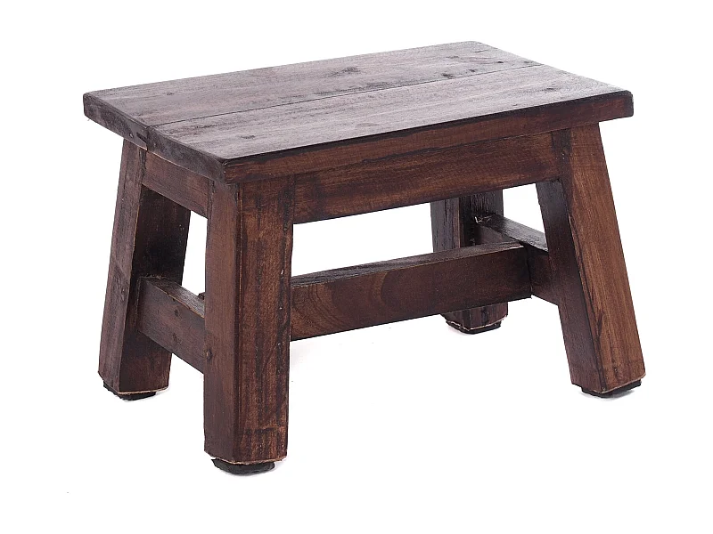 PORTE-FLEURS Monte Bois massif en acajou 03 dunkelbraun