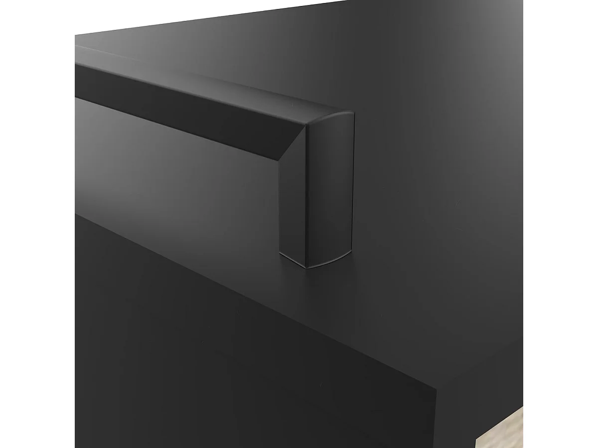Carrinho de Cozinha AMBIHOME SIDE Carvalho/Preto C78xP40xA79cm