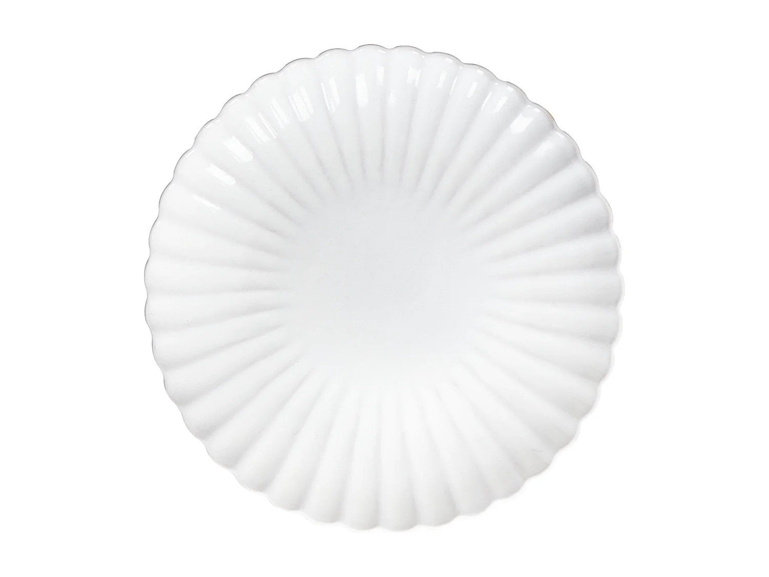 Vajilla de 16 piezas NETTLE Gres Blanco crema