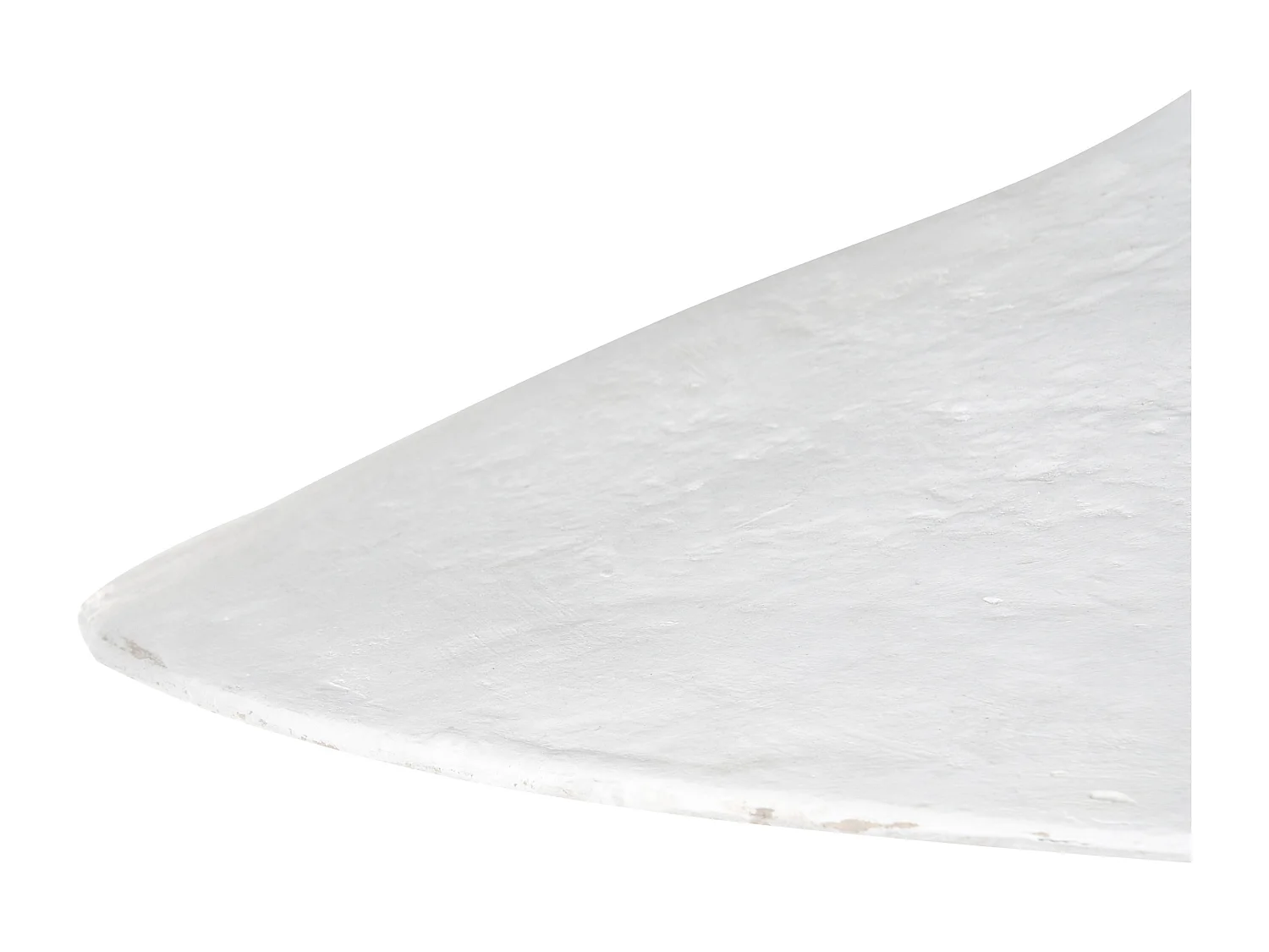 Handgemachte Hängelampe aus weißem Papiermaché Porongos