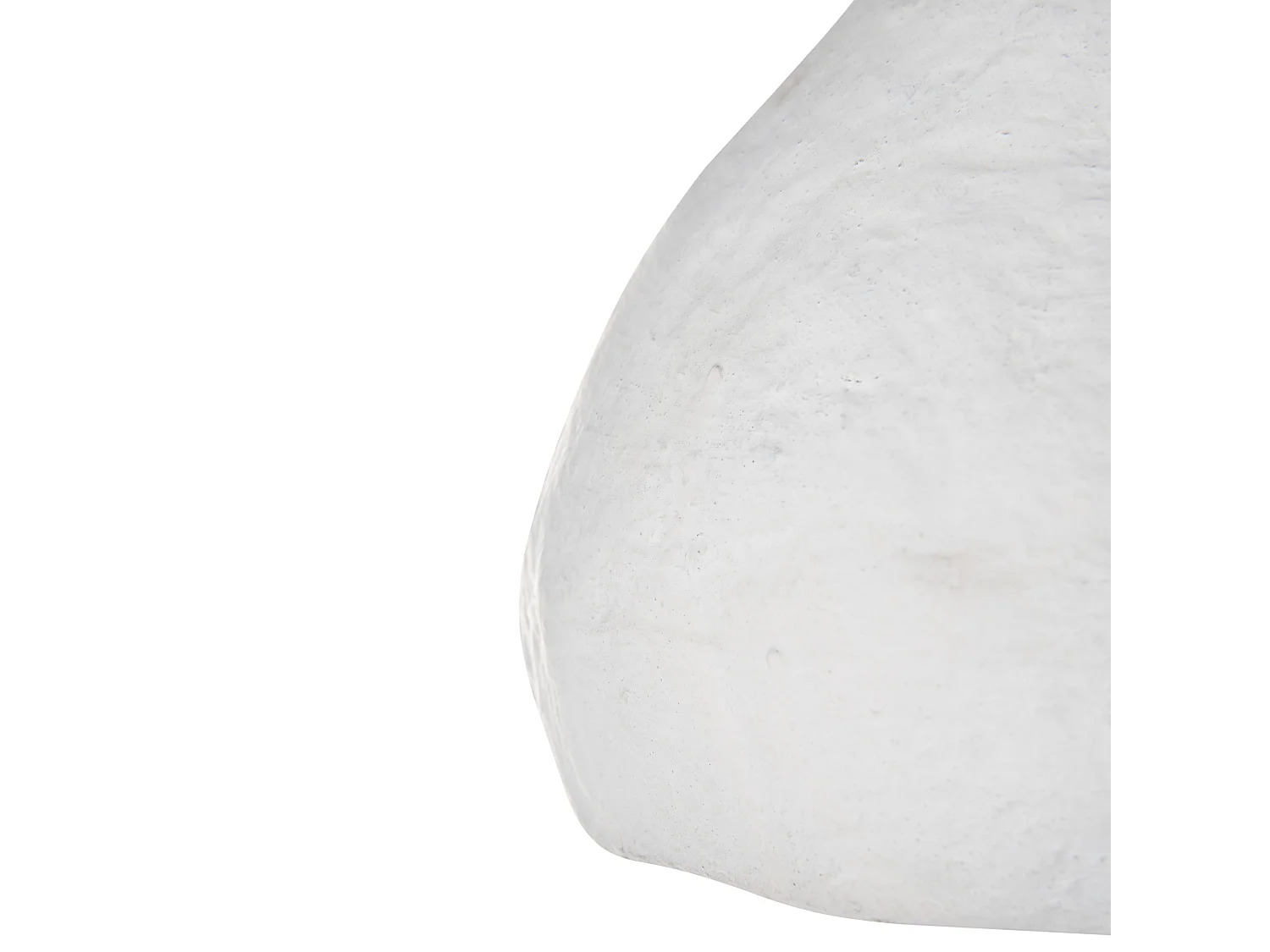 Lampe suspension OLIMAR Papier-mâché Blanc