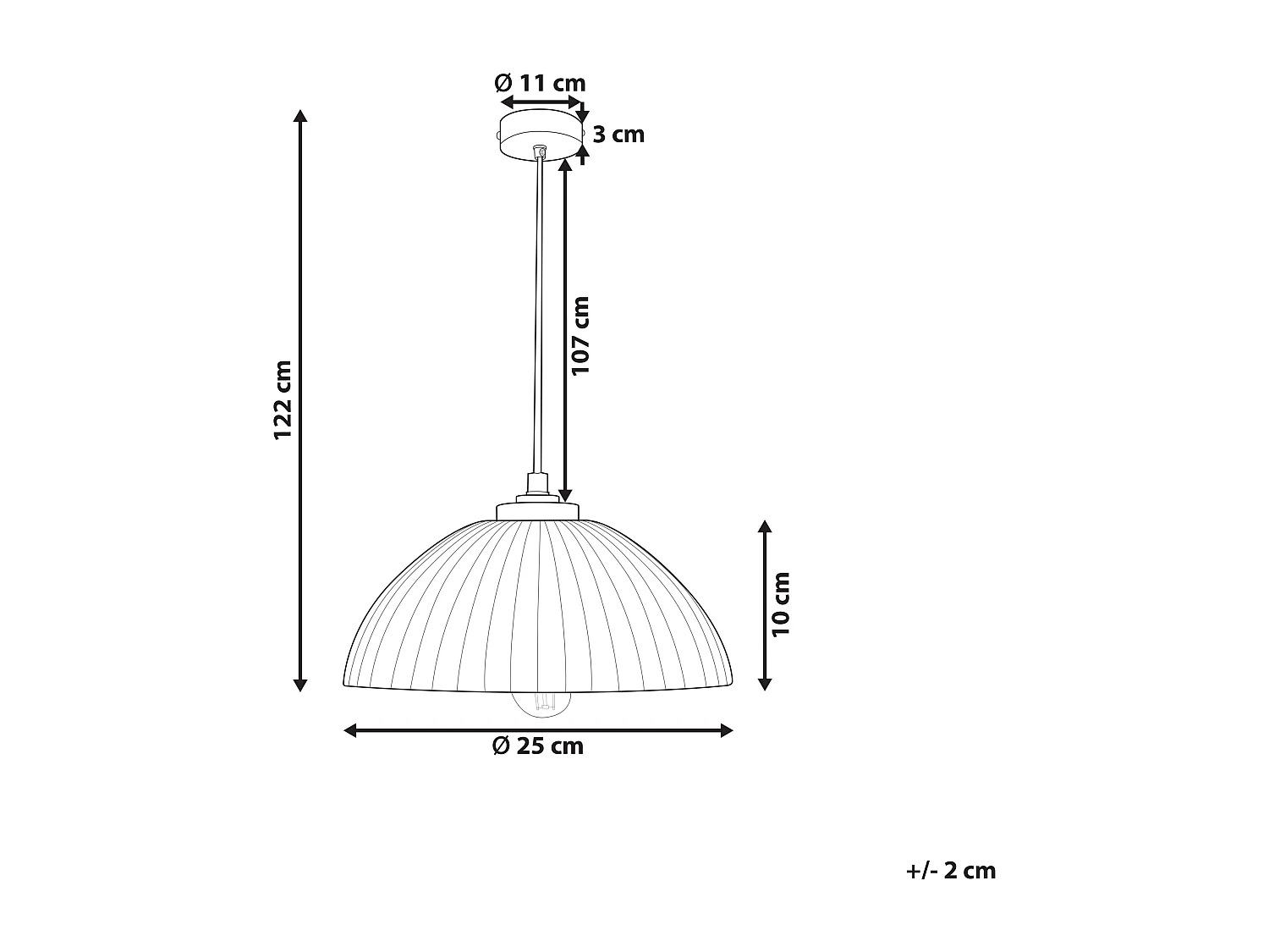 Lampe suspension COTTICA Papier-mâché Blanc
