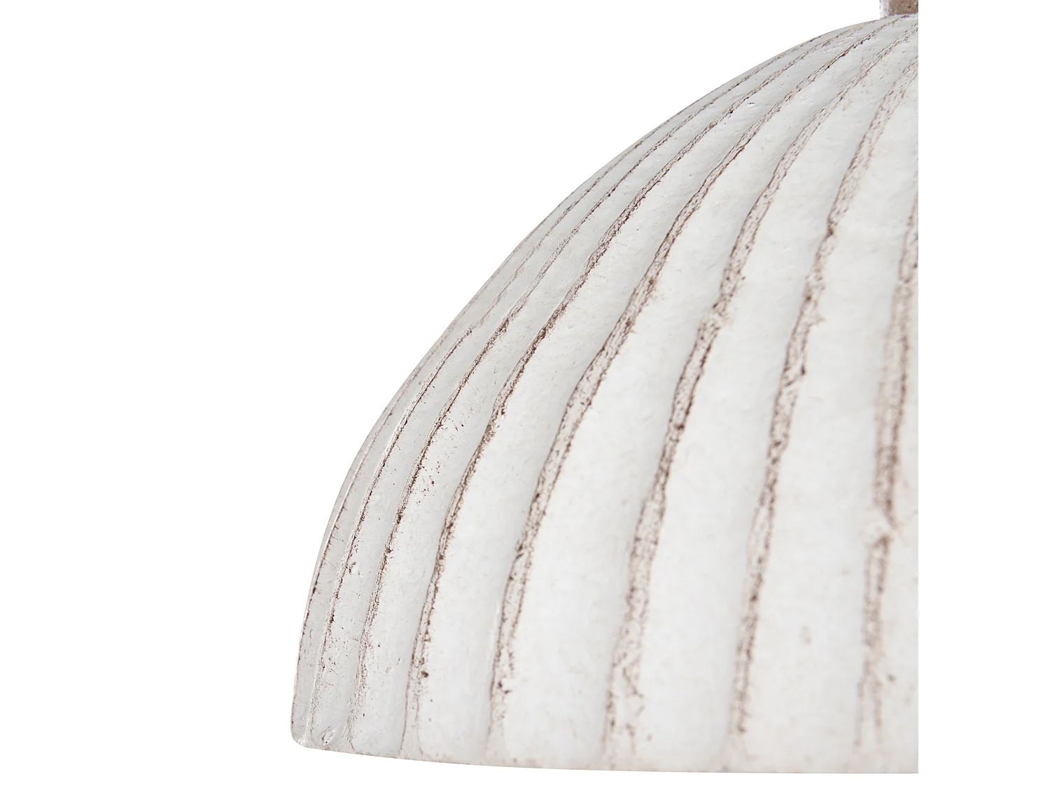 Lampe suspension COTTICA Papier-mâché Blanc