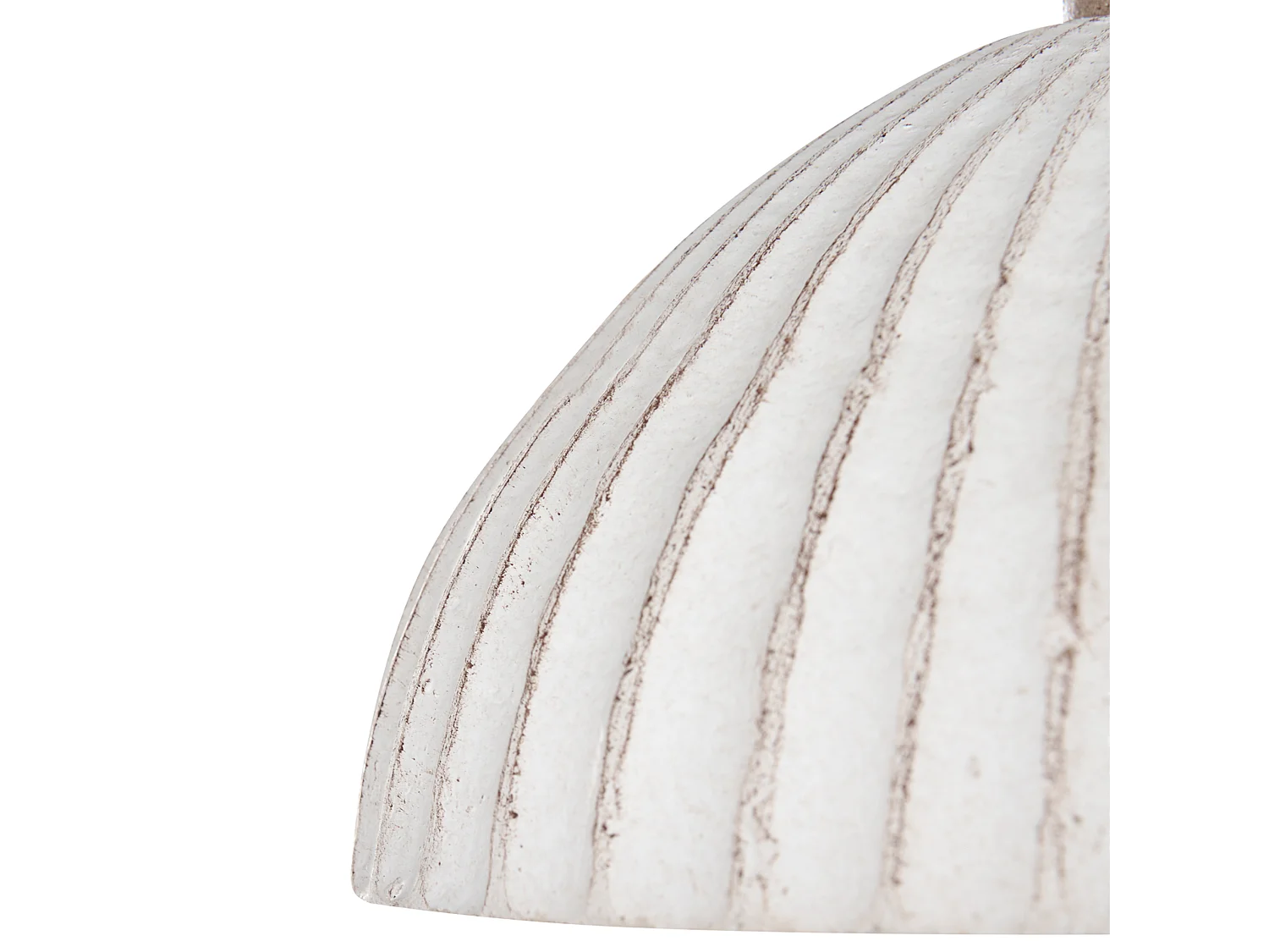 Lampe suspension COTTICA Papier-mâché Blanc