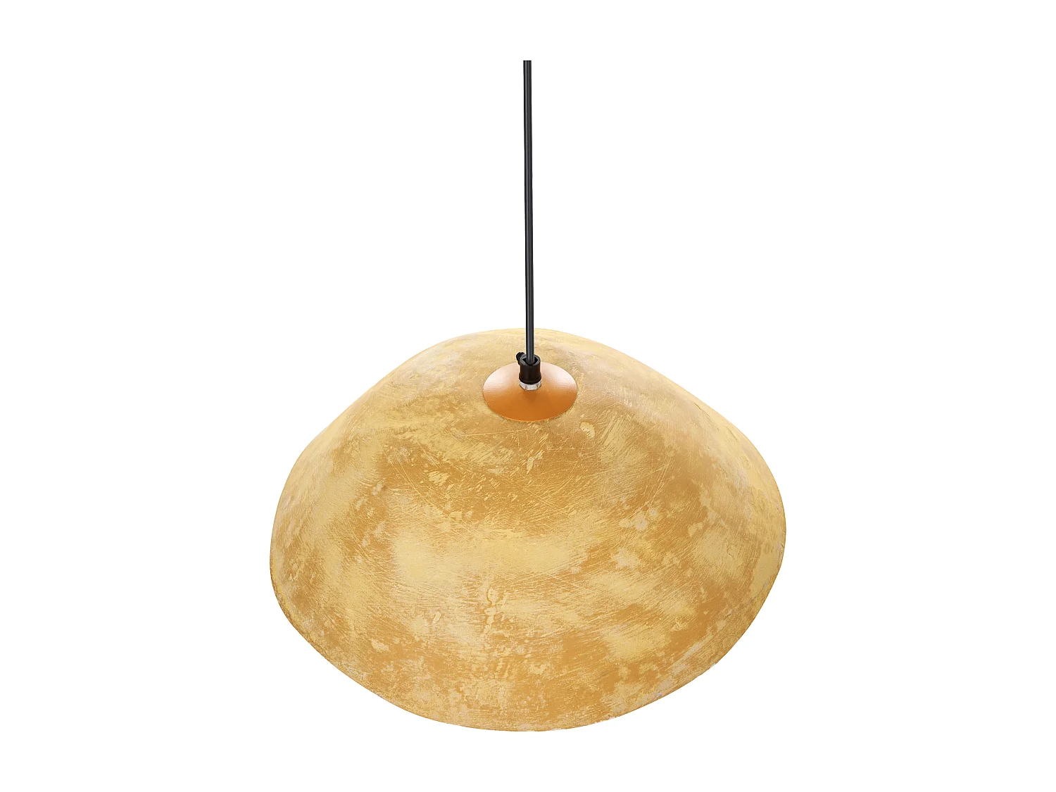 Hanglamp WAYAMBO Papier-mâché Geel