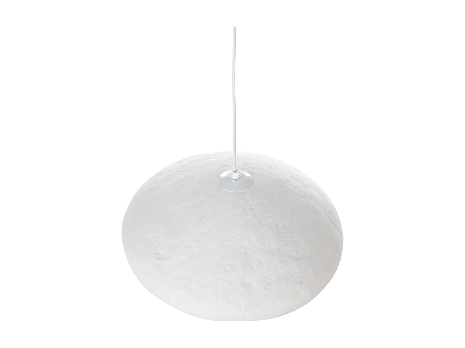 Lampe suspension TACUARI Papier-mâché Blanc