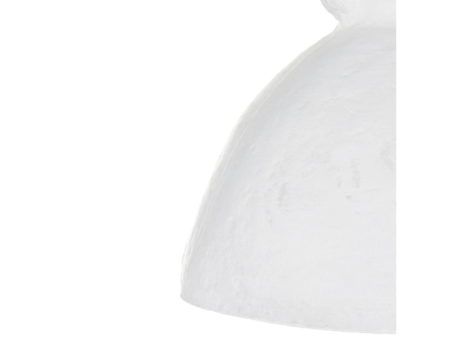 Lampe suspension MIGUELETE Papier-mâché Blanc