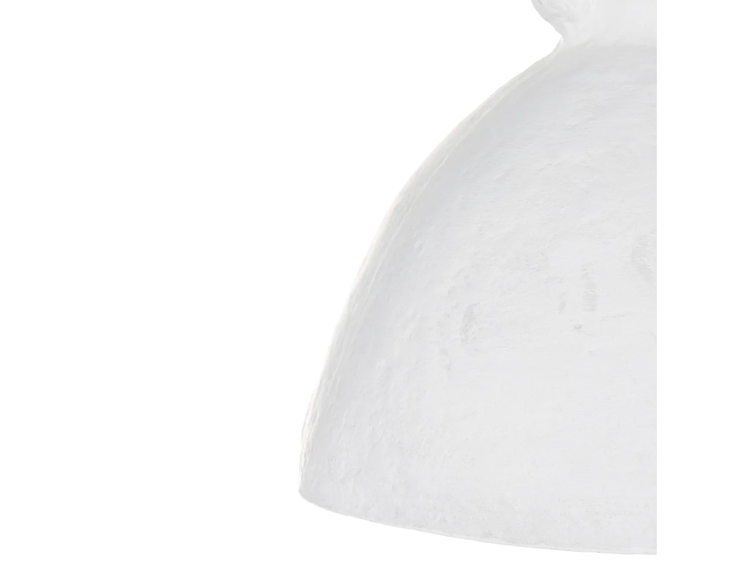 Lampe suspension MIGUELETE Papier-mâché Blanc