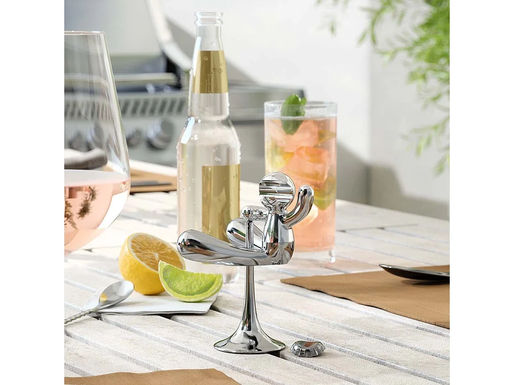 Ouvre-bouteille en zinc Rodeo