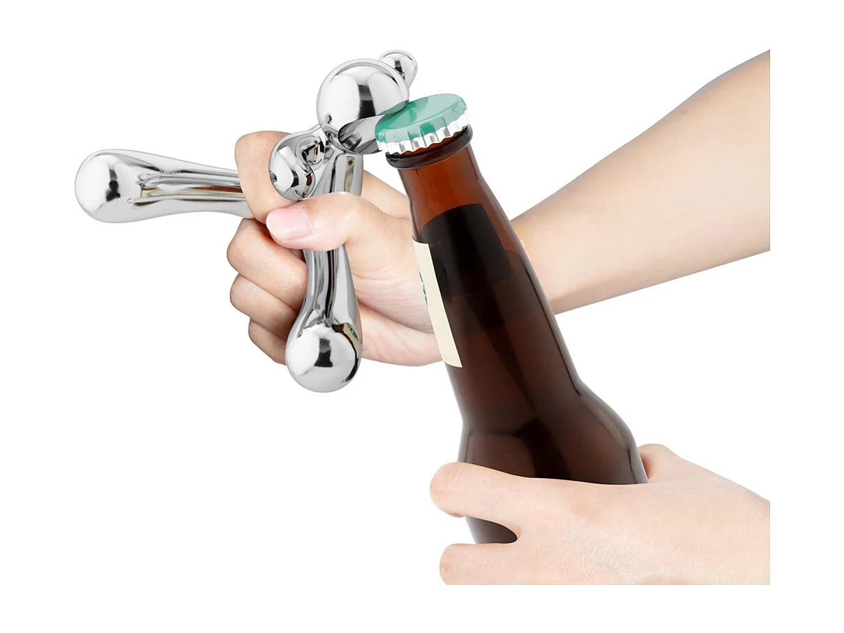 Ouvre-bouteille en zinc Rodeo