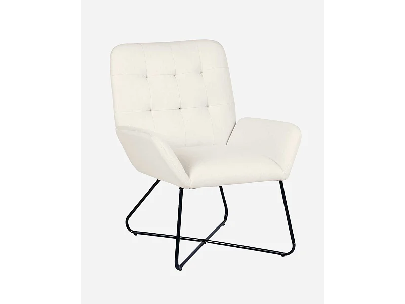 Poltrona beige "Greta"