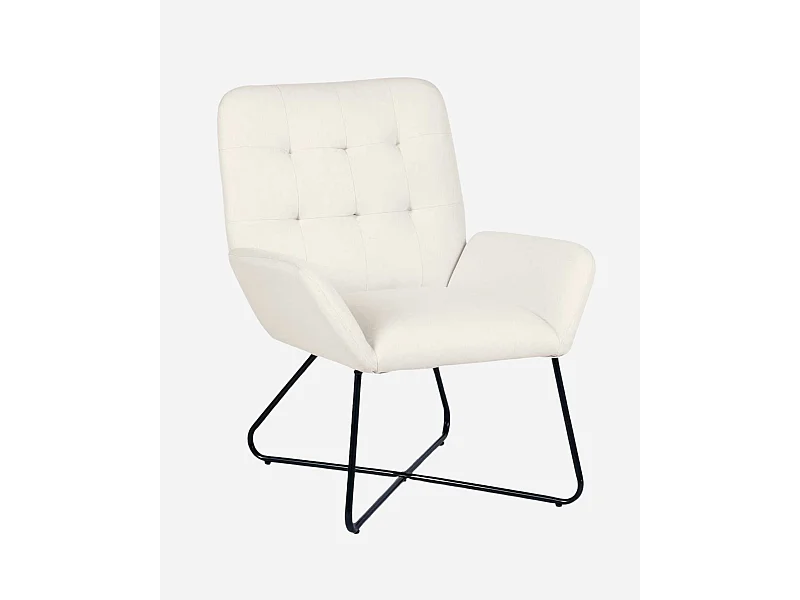 Poltrona beige "Greta"