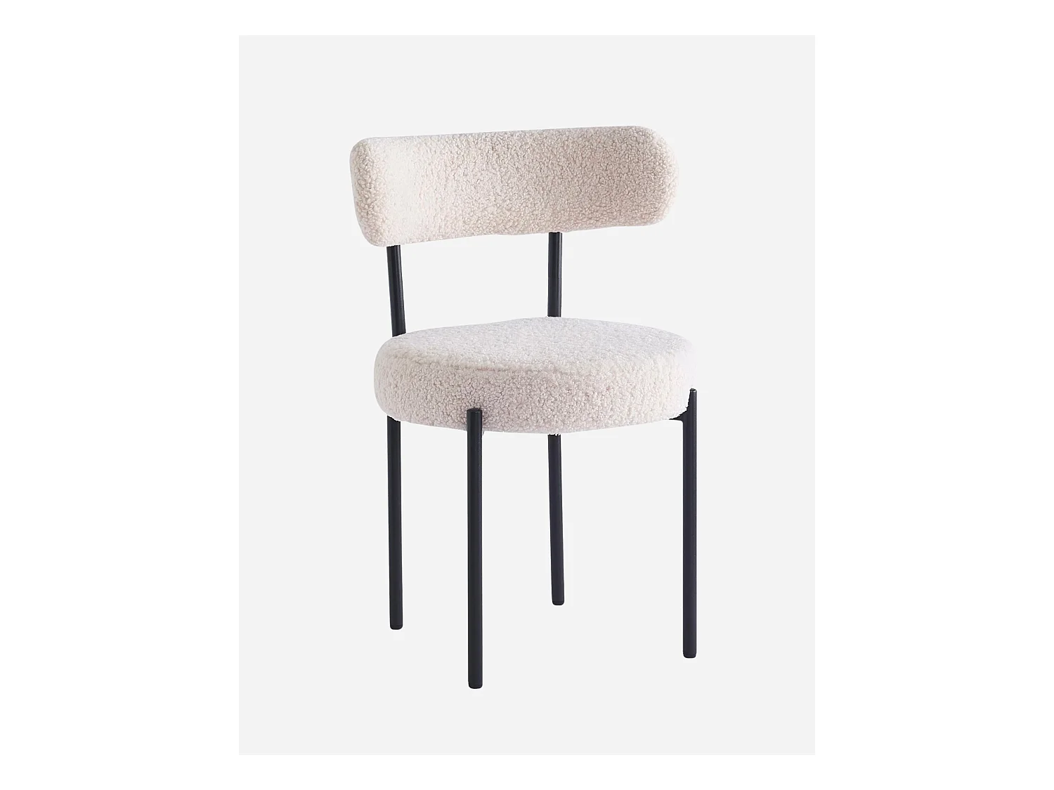 Sedia da pranzo bianca "Gaia"