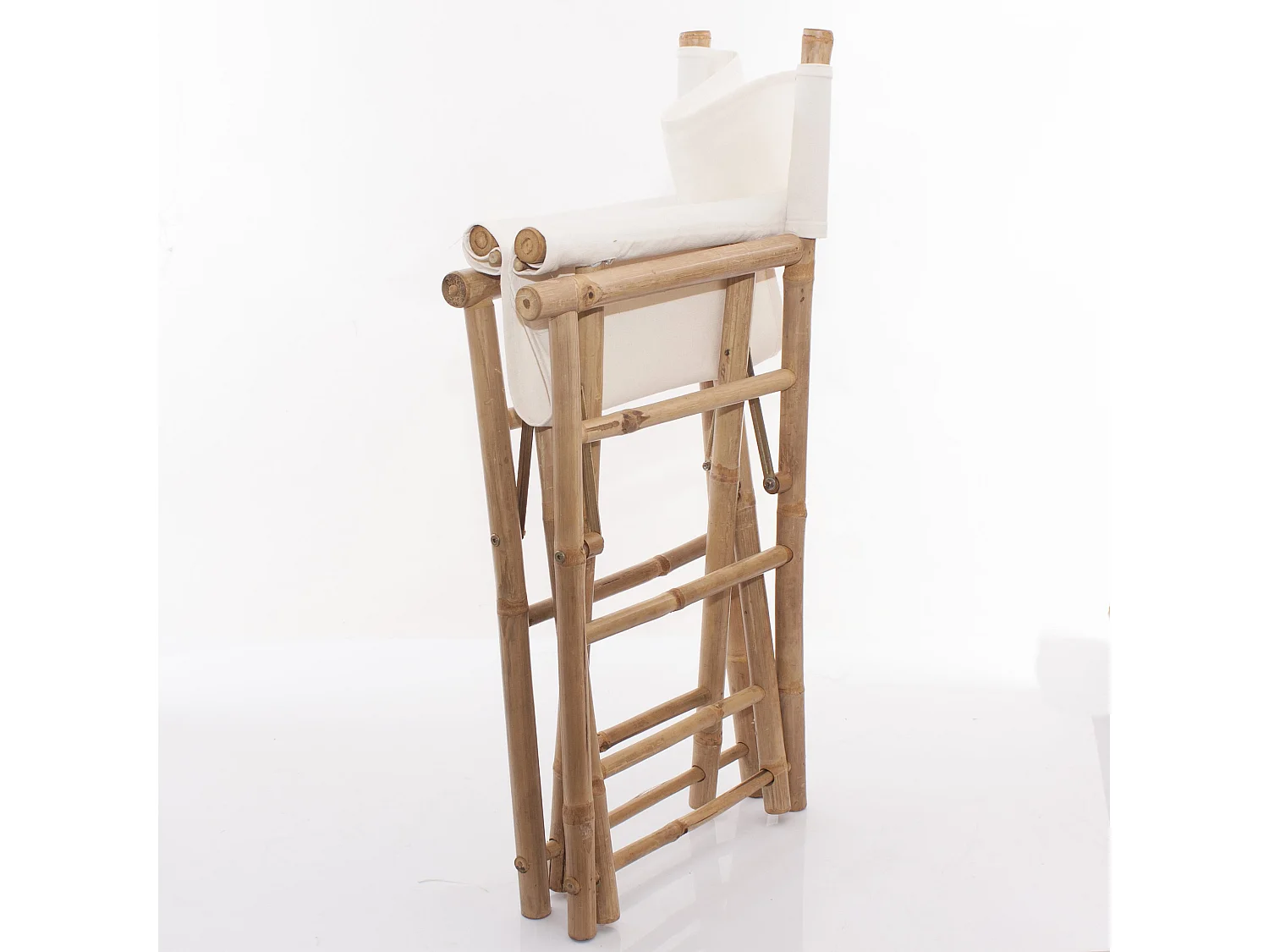 Sedia da regista in bambù