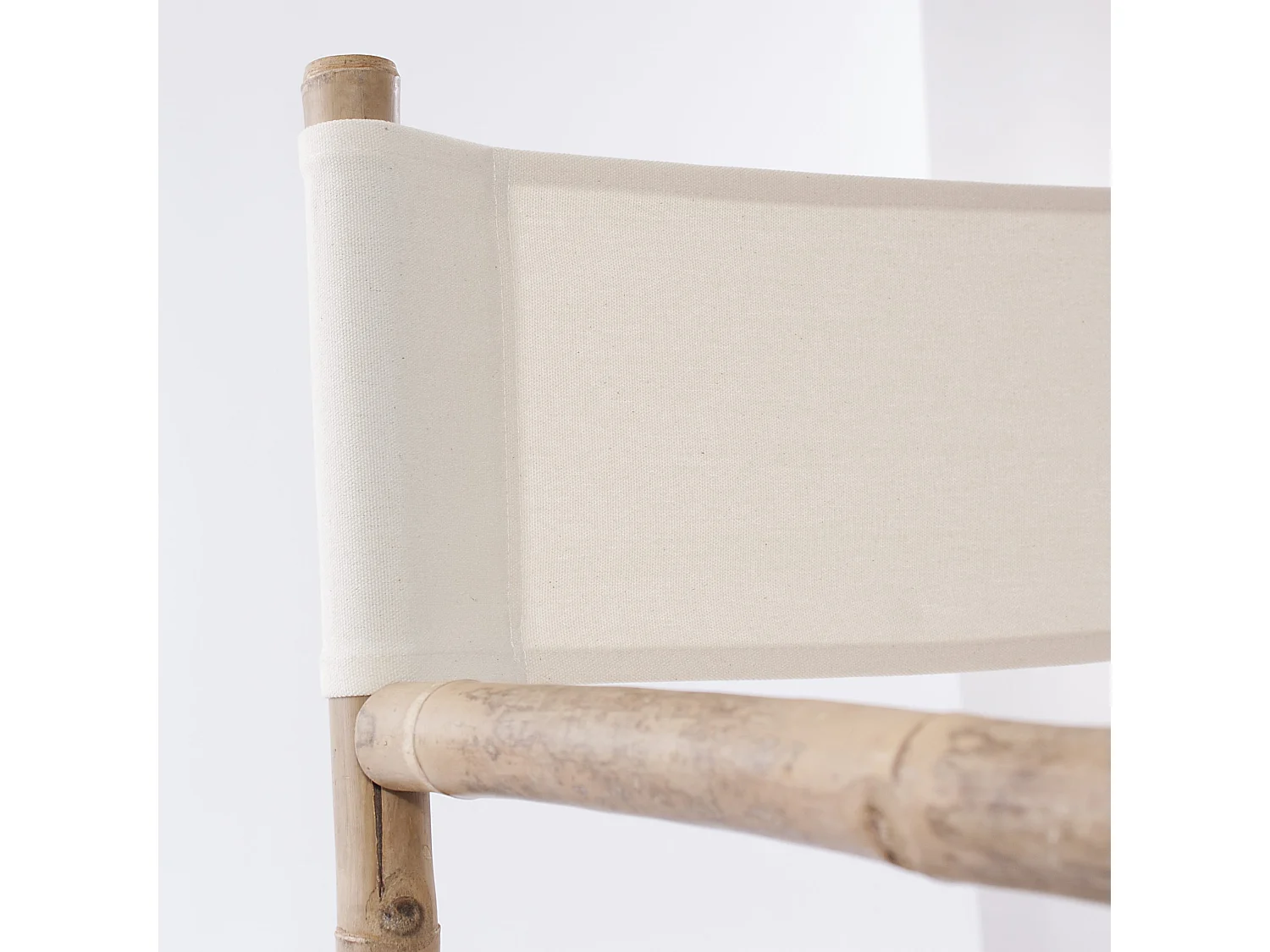 Sedia da regista in bambù