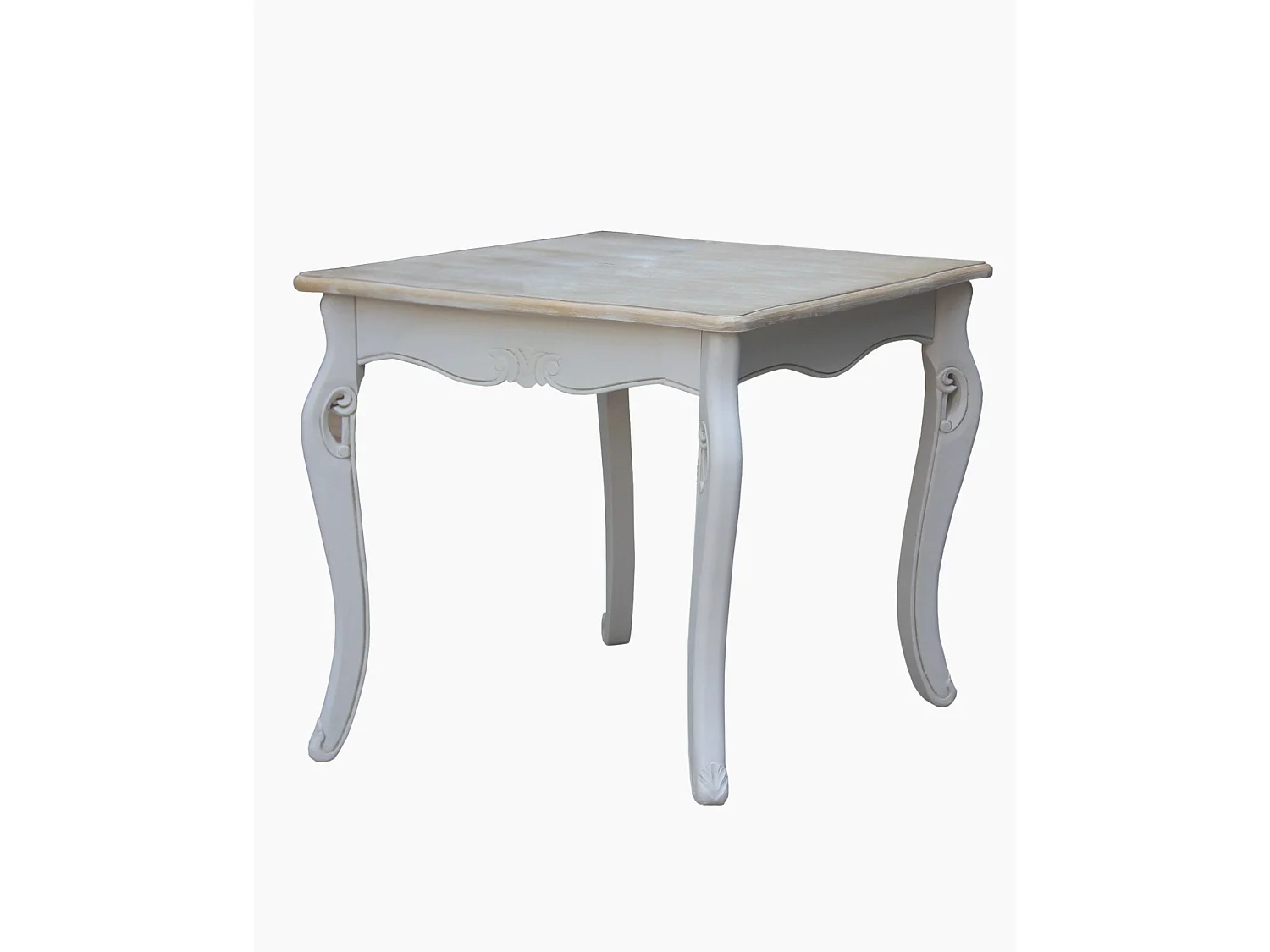 Tavolo da pranzo quadrato in paulownia