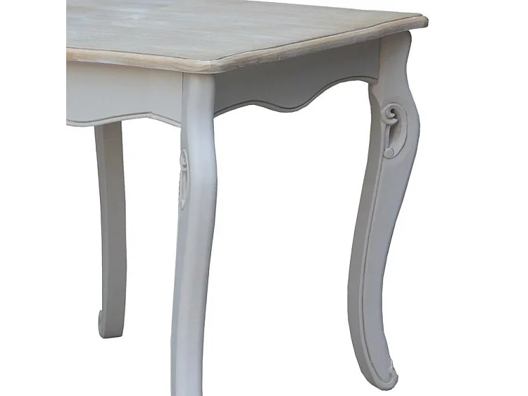 Tavolo da pranzo quadrato in paulownia