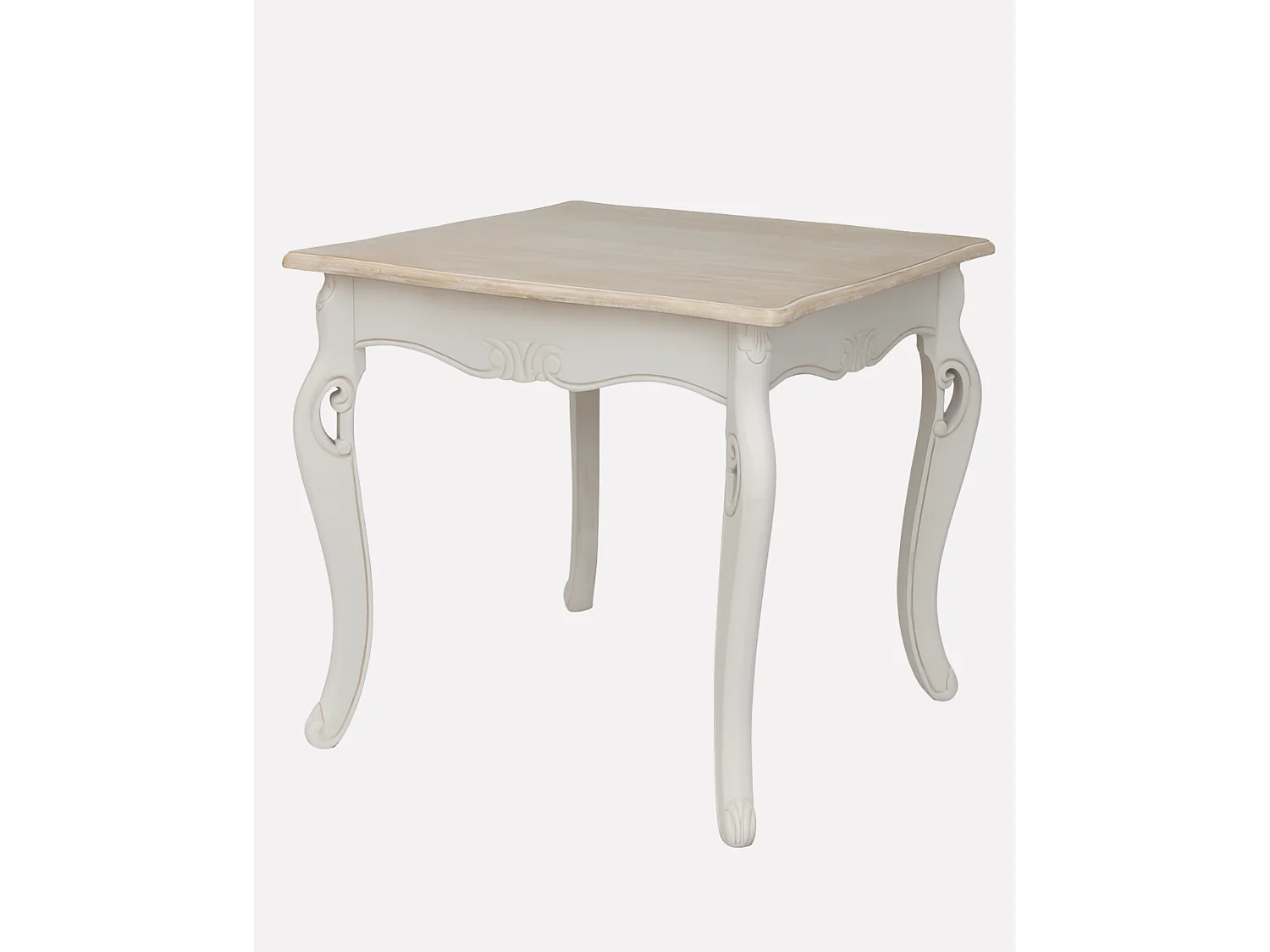 Tavolo da pranzo quadrato in paulownia