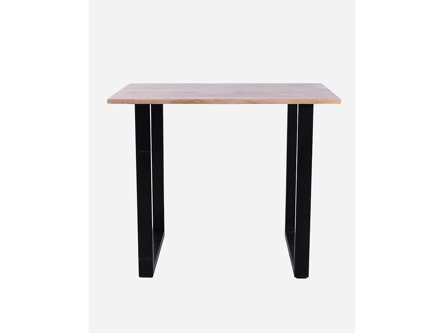 Tavolo bar in legno di mango e metallo