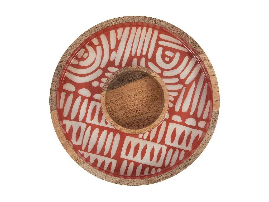 Plat apéritif rond Abel 25 cm