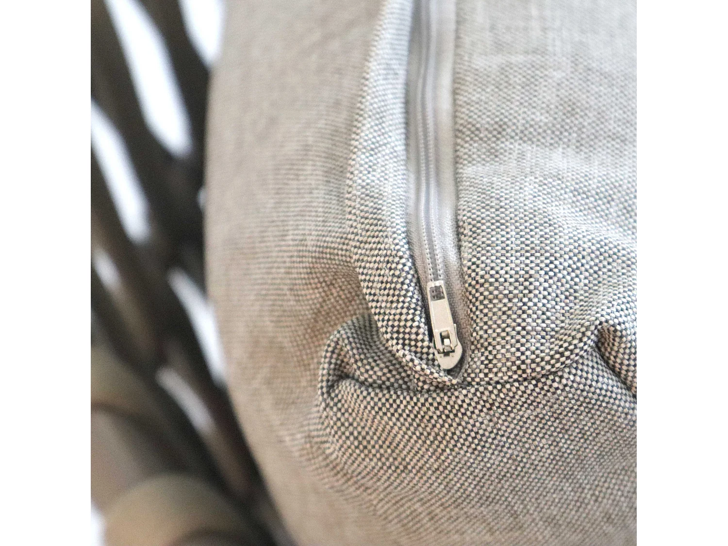 Poltrona in allumino e corda "Pula"