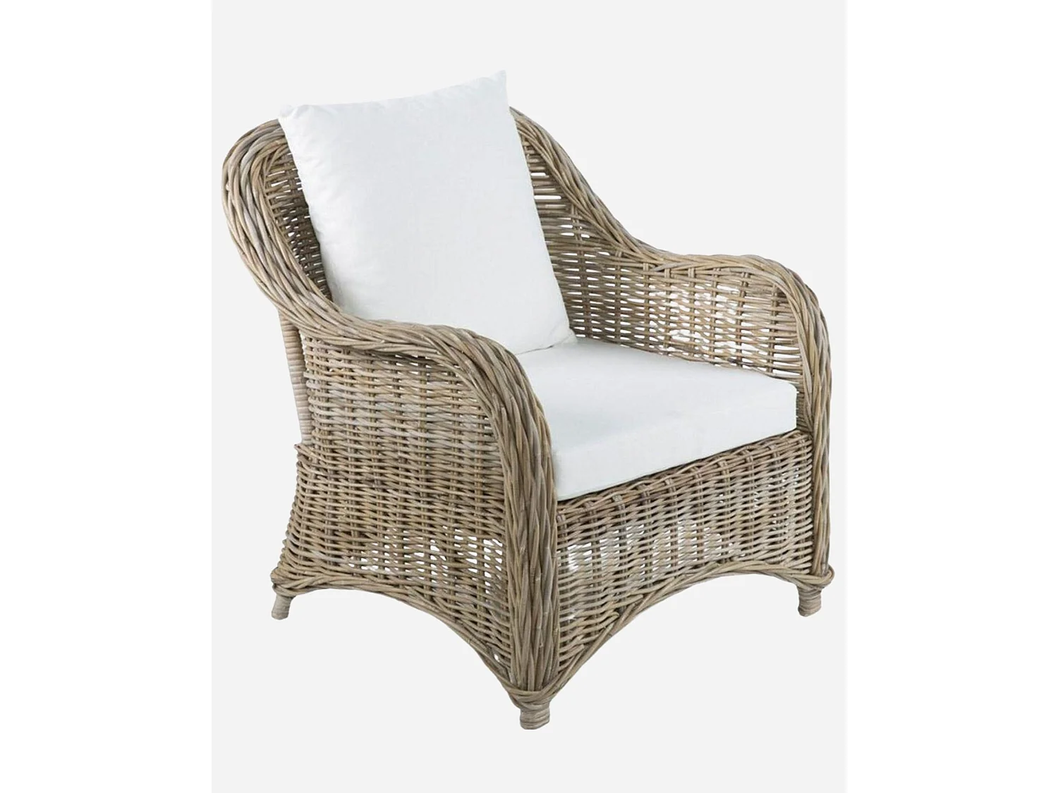 Poltrona in kubu grey Katrina