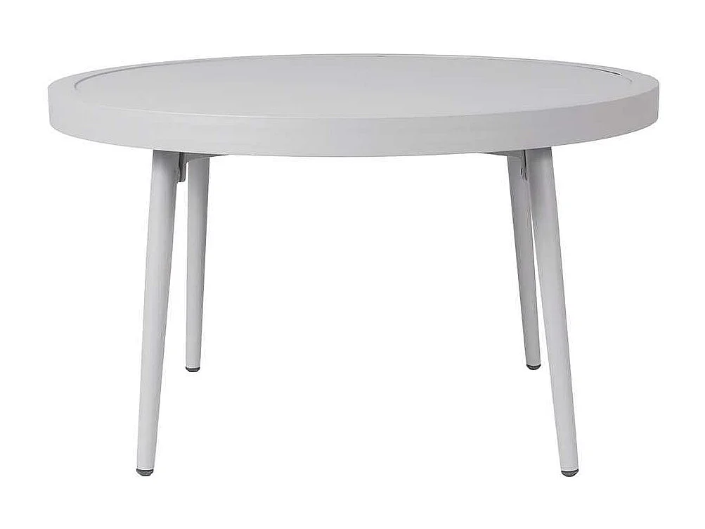 Salotto completo in alluminio bianco e corda Raul