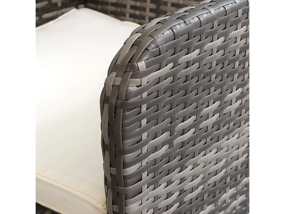 Salotto completo in polirattan Lory