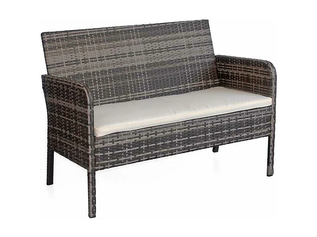 Salotto completo in polirattan Lory