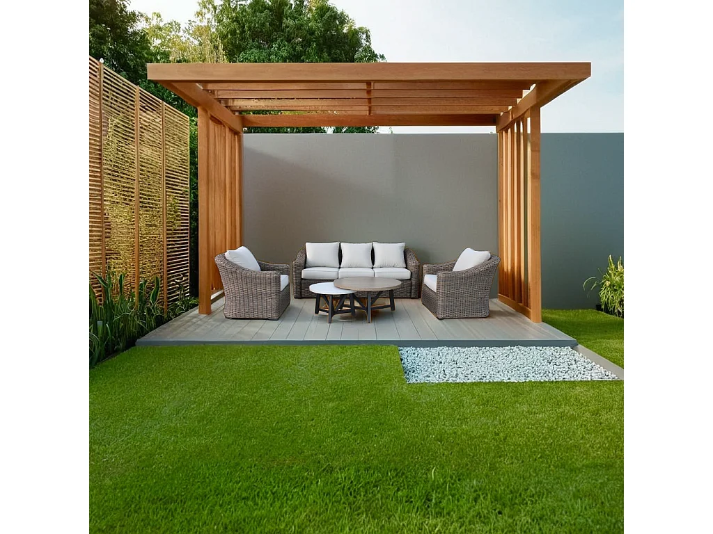 Salotto completo in polirattan King